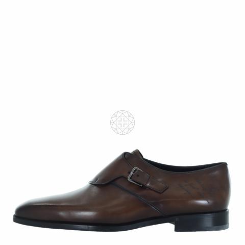 Sell Berluti Scars Démesure Scritto Monk Shoes - Brown | HuntStreet.com